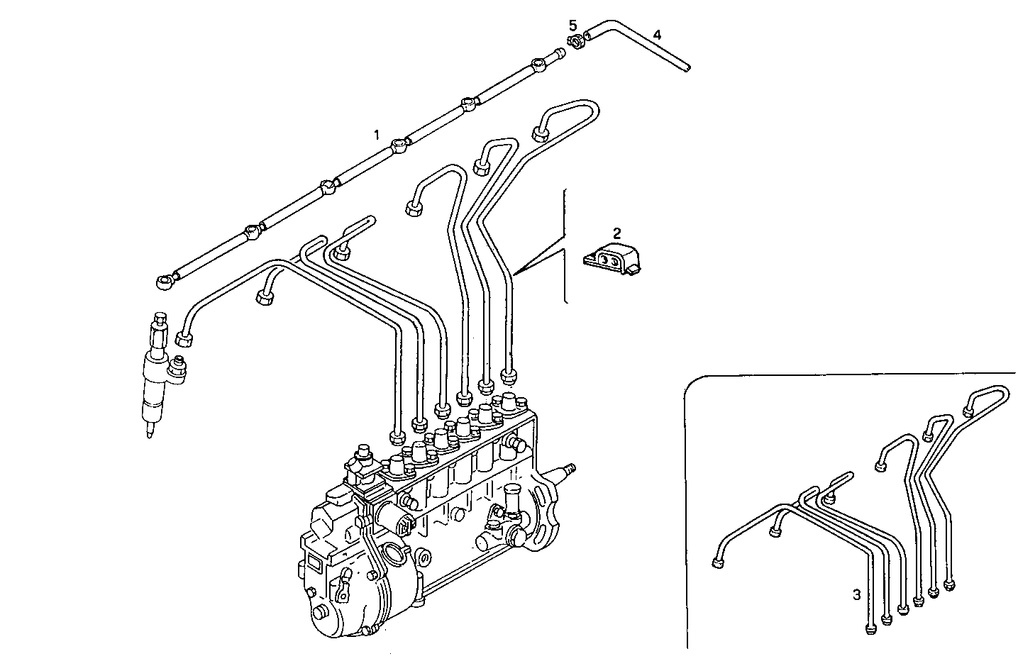 Iveco/FPT INJECTION PIPES