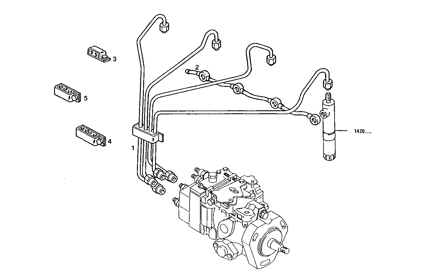 Iveco/FPT INJECTION PIPES