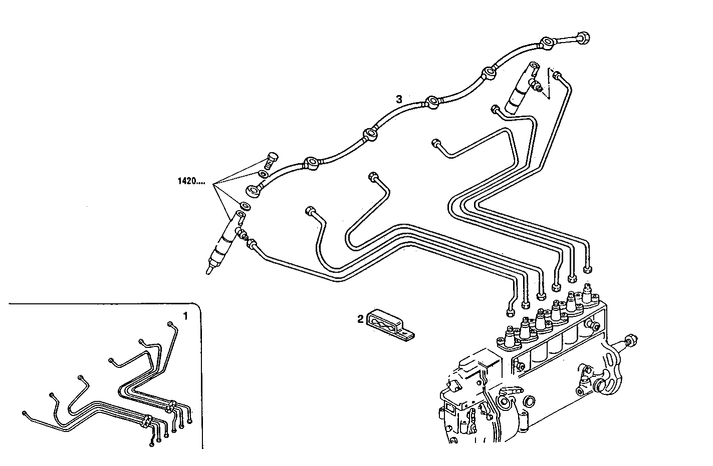 Iveco/FPT INJECTION PIPES