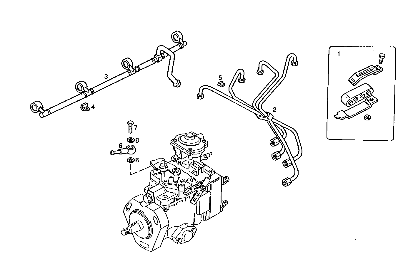 Iveco/FPT INJECTION PIPES