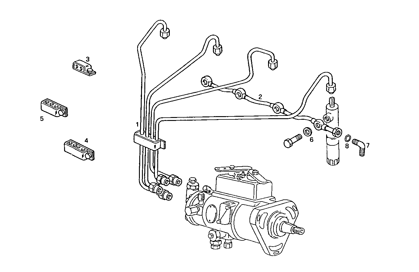 Iveco/FPT INJECTION PIPES