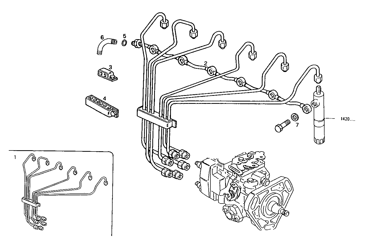 Iveco/FPT INJECTION PIPES