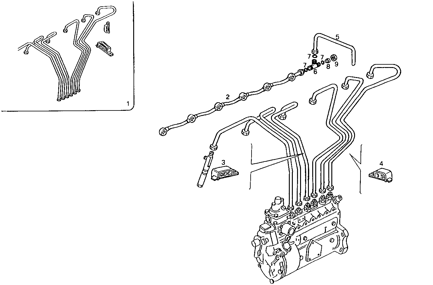 Iveco/FPT INJECTION PIPES