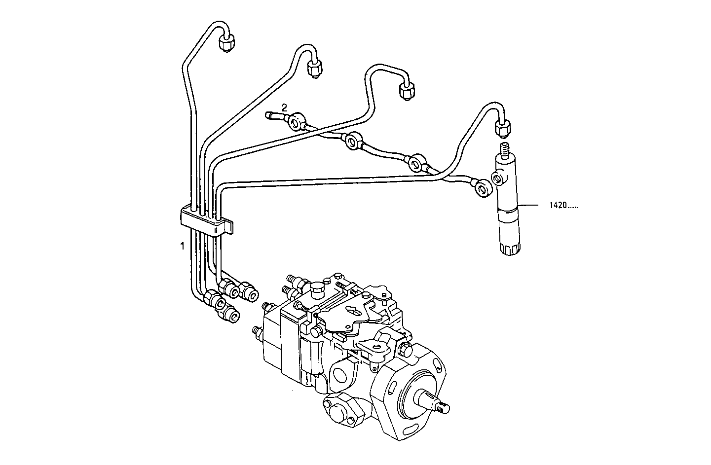 Iveco/FPT INJECTION PIPES