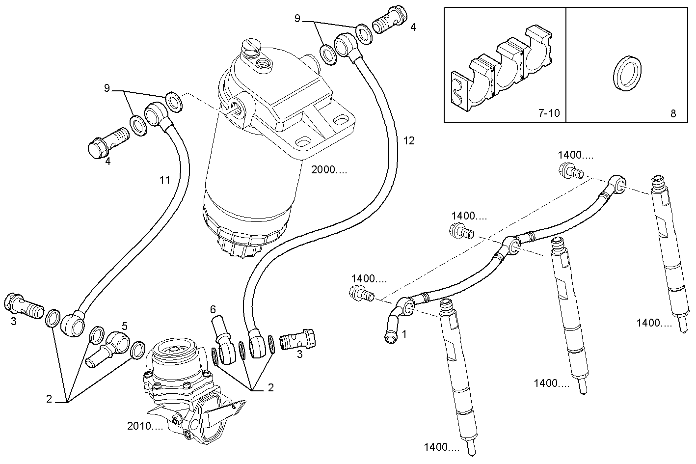 Iveco/FPT FUEL LINES