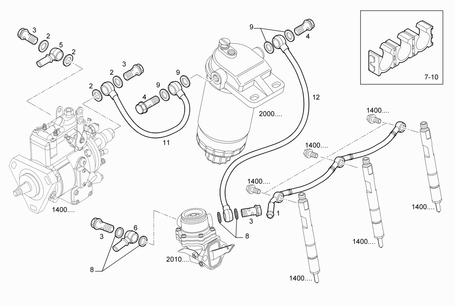 Iveco/FPT FUEL LINES