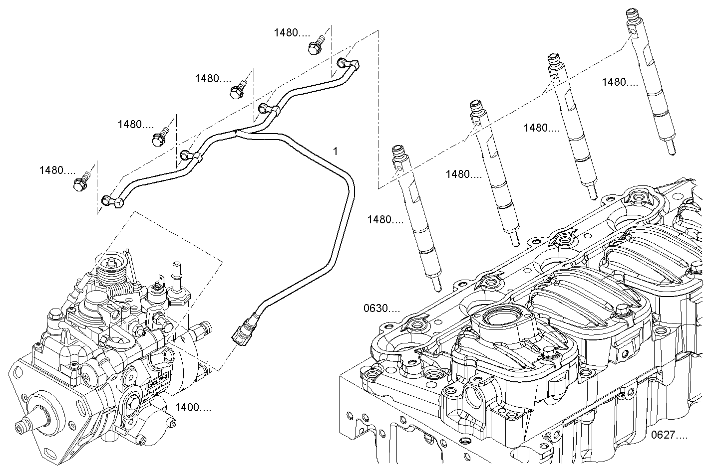 Iveco/FPT FUEL LINES