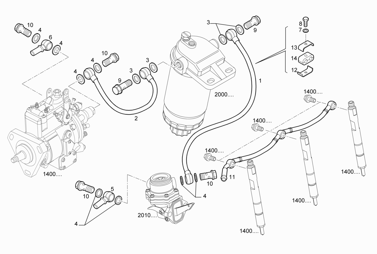 Iveco/FPT FUEL LINES