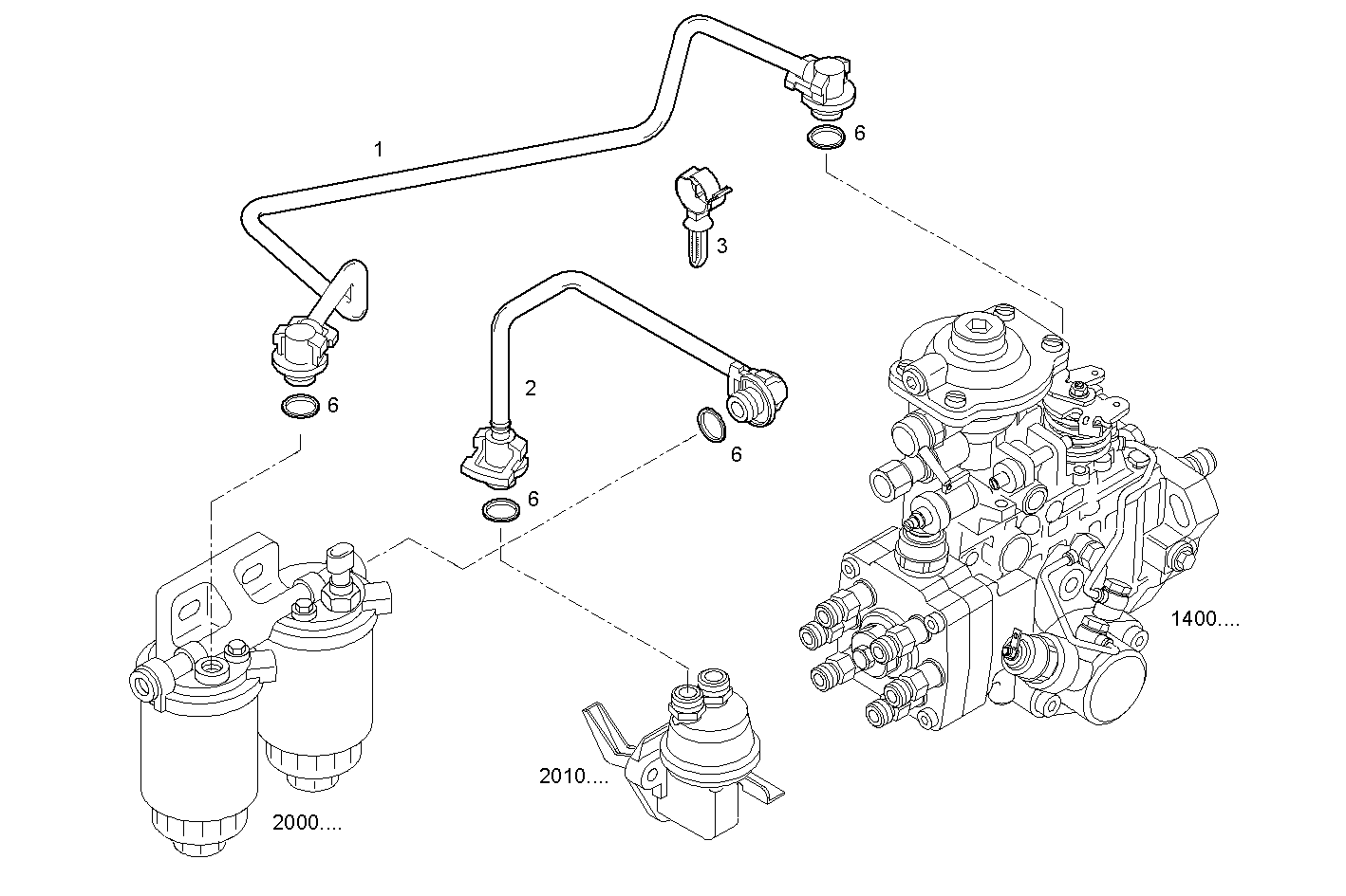 Iveco/FPT FUEL LINES