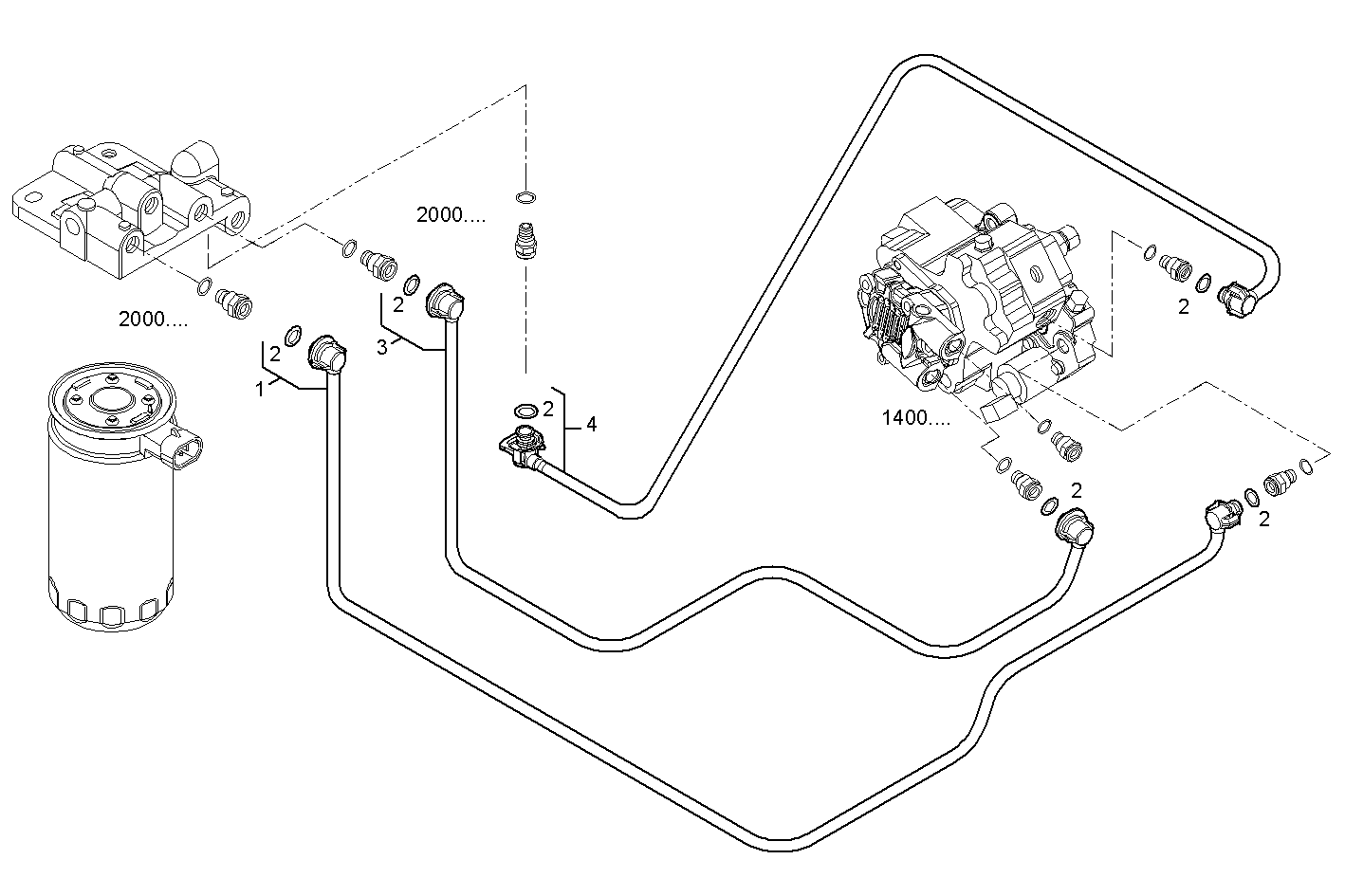 4894095. fuel line assy. 