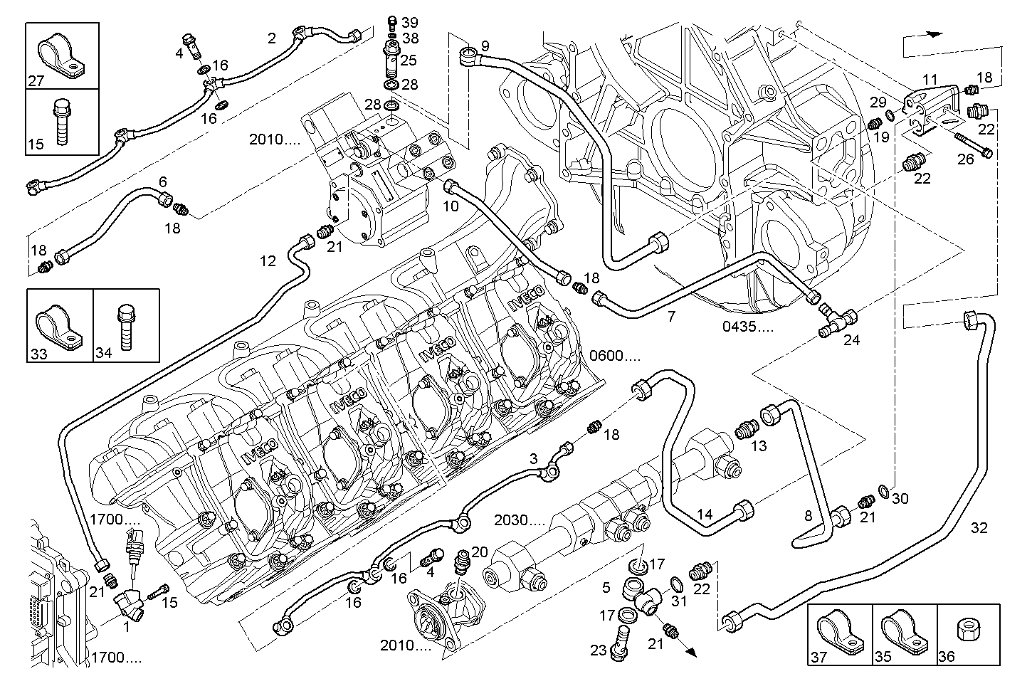 Iveco/FPT FUEL LINES