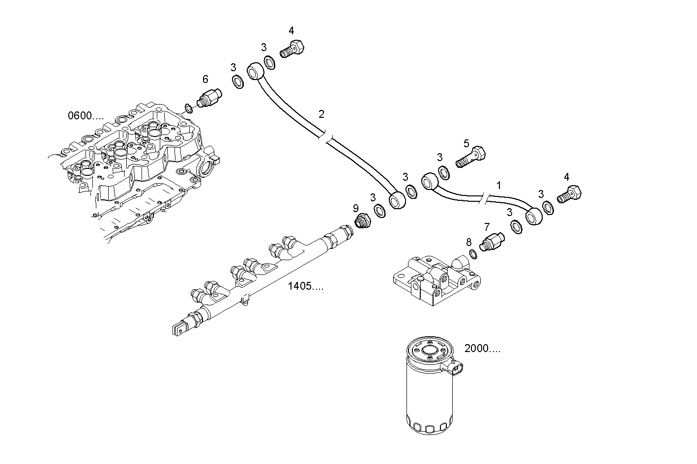 Iveco/FPT FUEL LINES