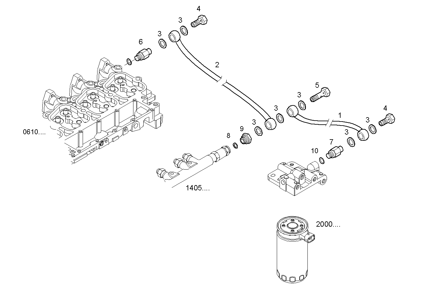 Iveco/FPT FUEL LINES