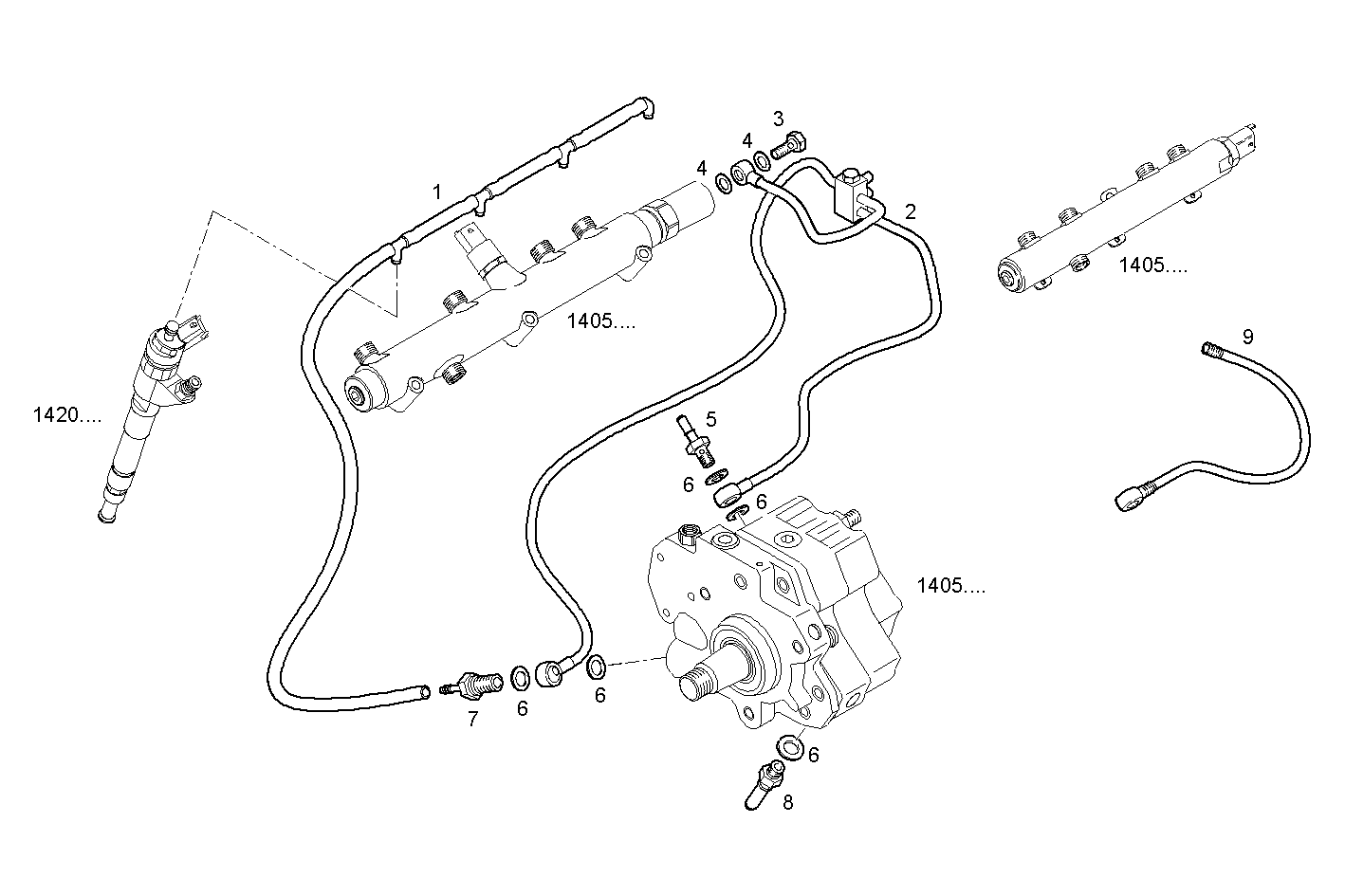 Iveco/FPT FUEL LINES