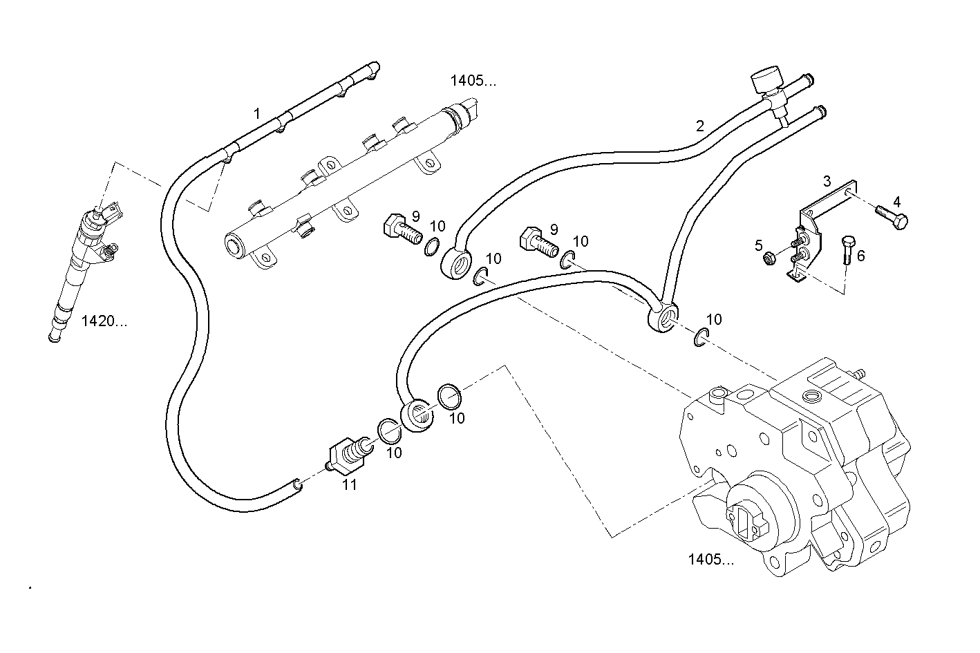 Iveco/FPT FUEL LINES