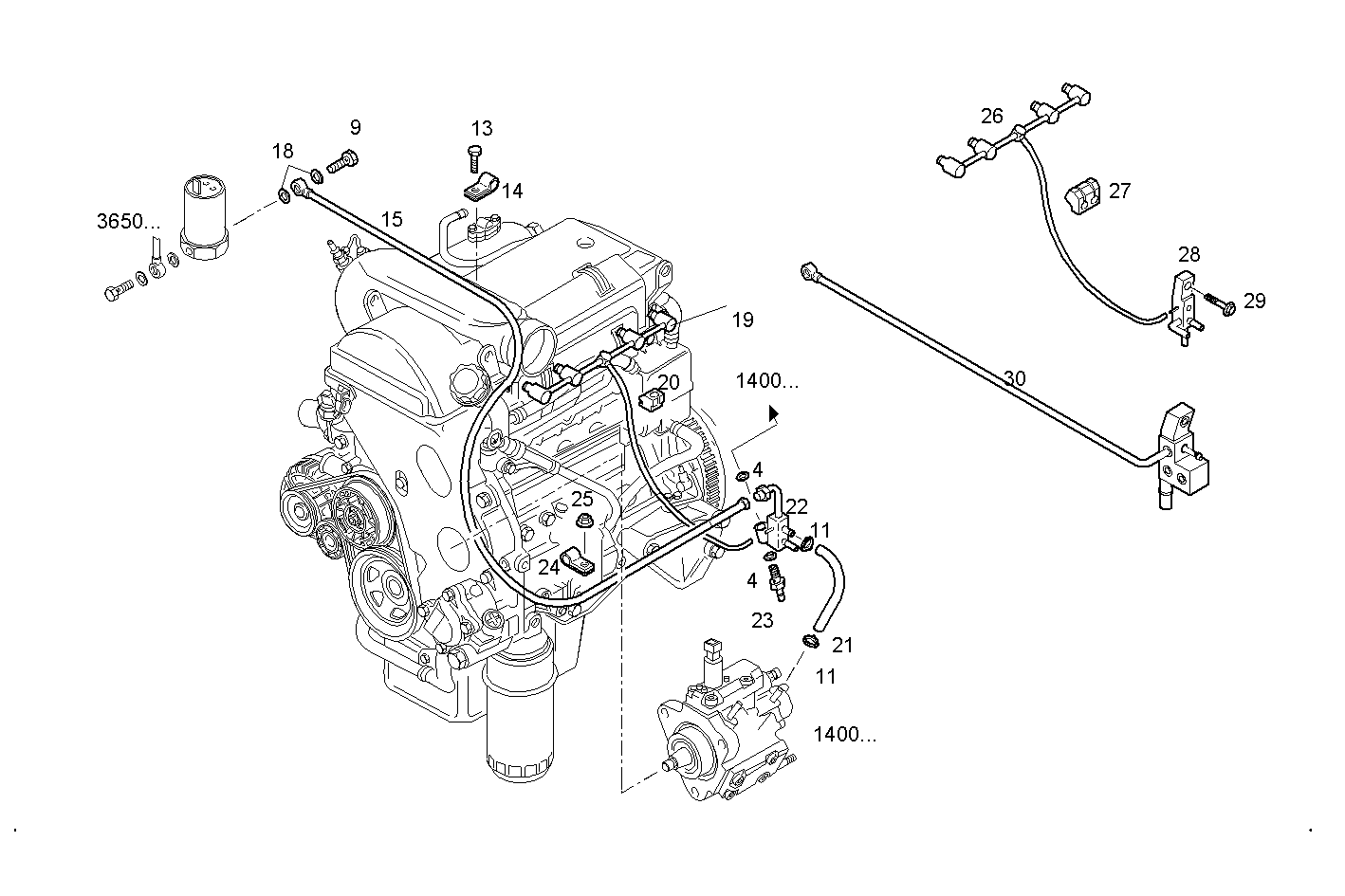 Iveco/FPT FUEL LINES