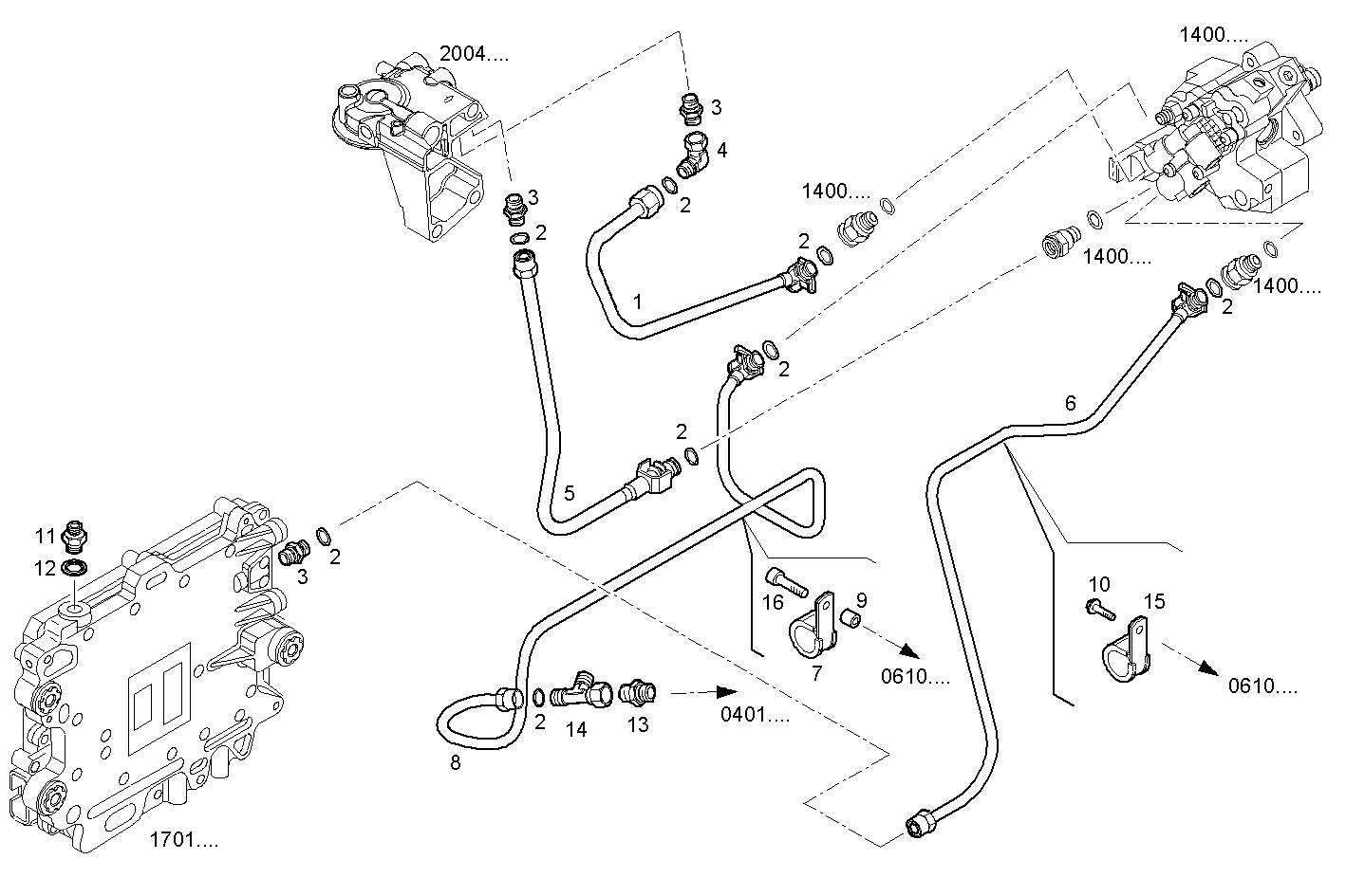 Iveco/FPT FUEL LINES