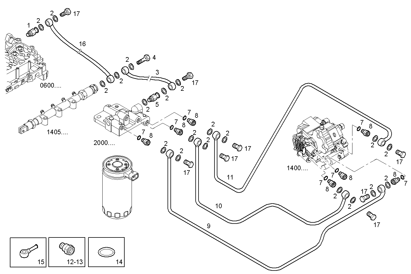 Iveco/FPT FUEL LINES