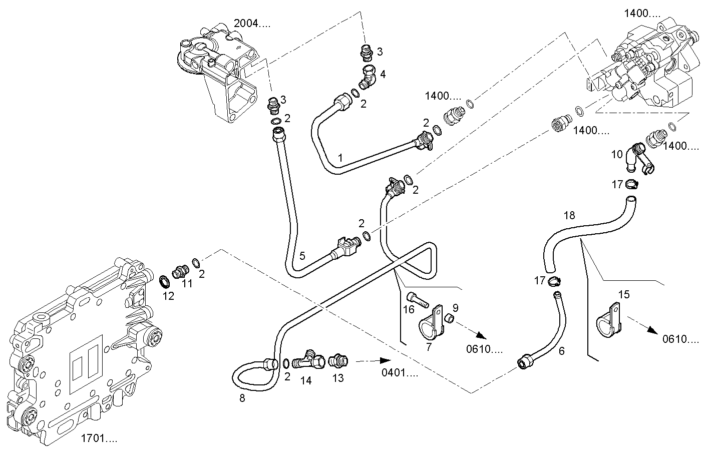 Iveco/FPT FUEL LINES