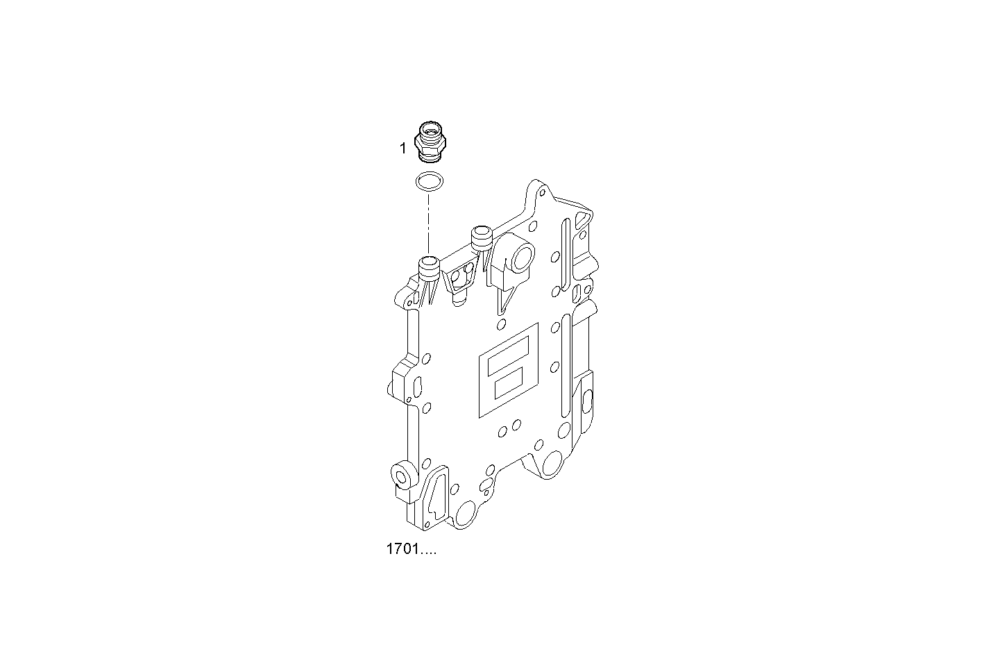 Iveco/FPT FUEL LINES - INLET TO E.C.U.