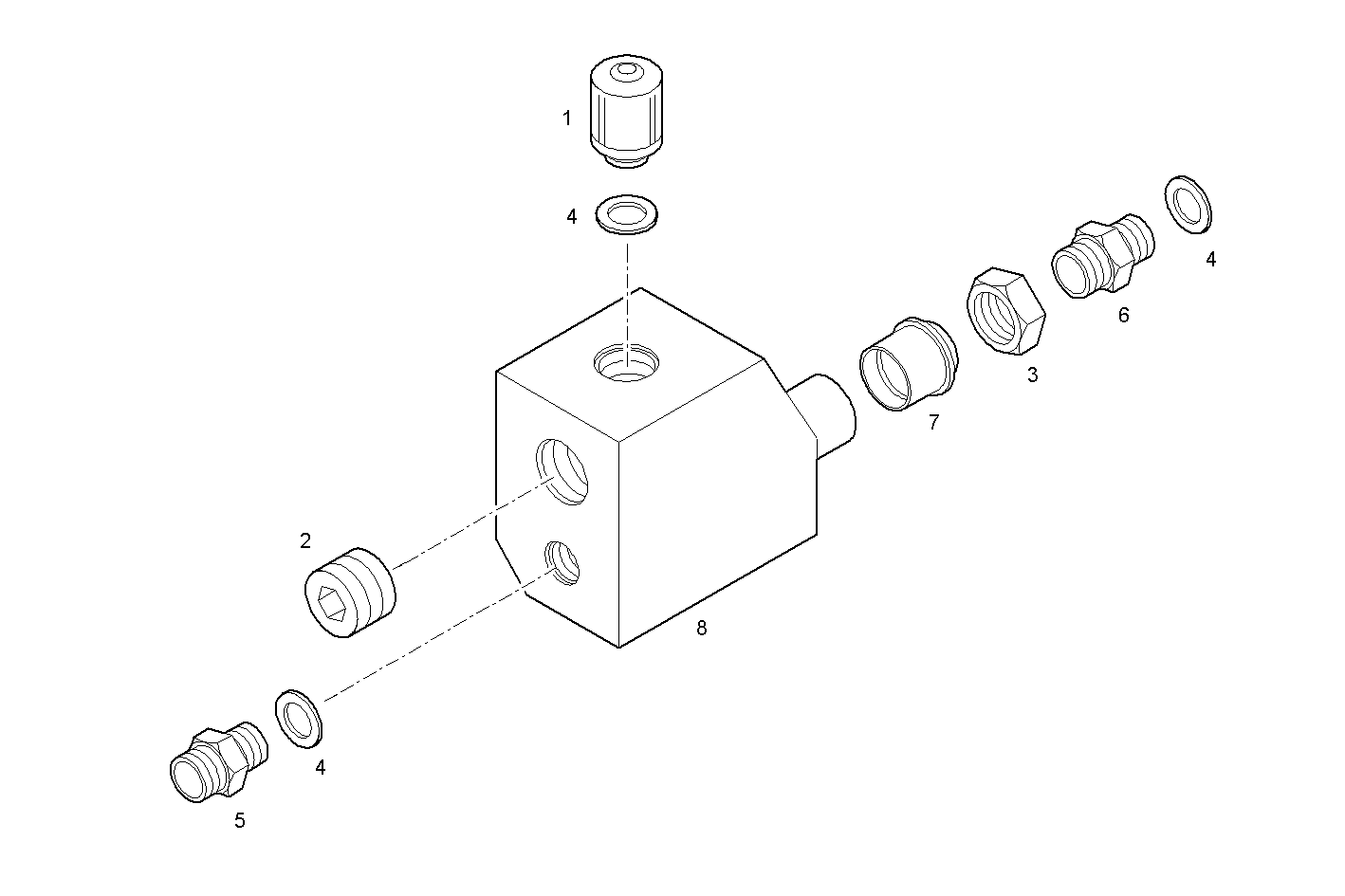 Iveco/FPT FUEL LINES - FILTER TO CYLINDER HEAD