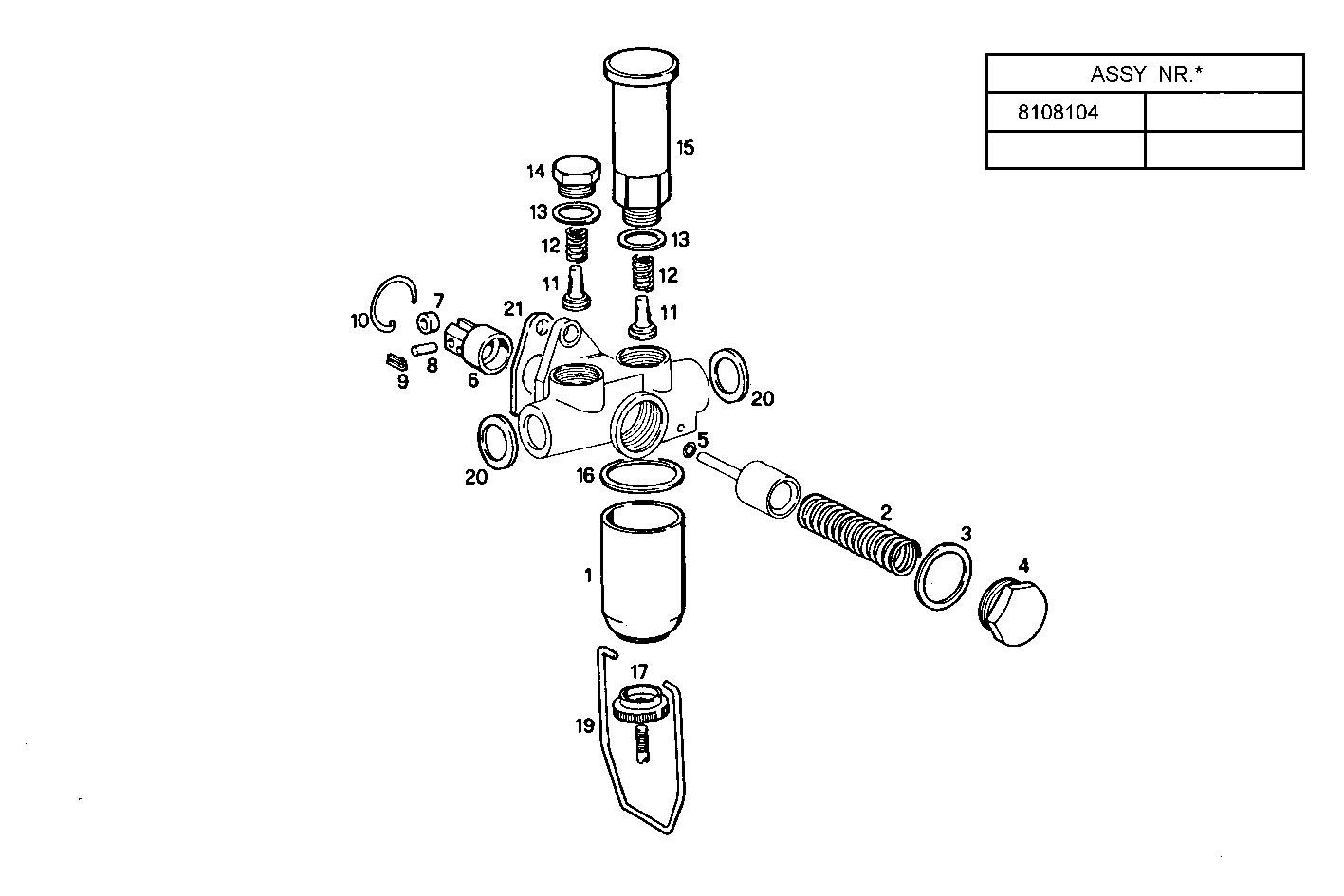 Iveco/FPT FUEL PUMP (COMPONENTS)