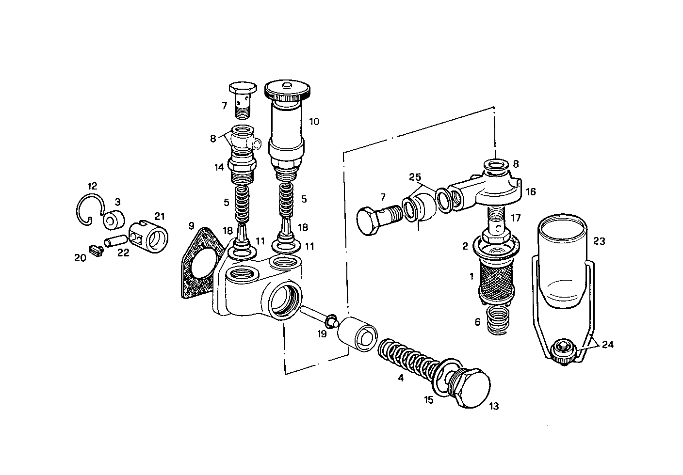 Iveco/FPT FUEL PUMP (COMPONENTS)