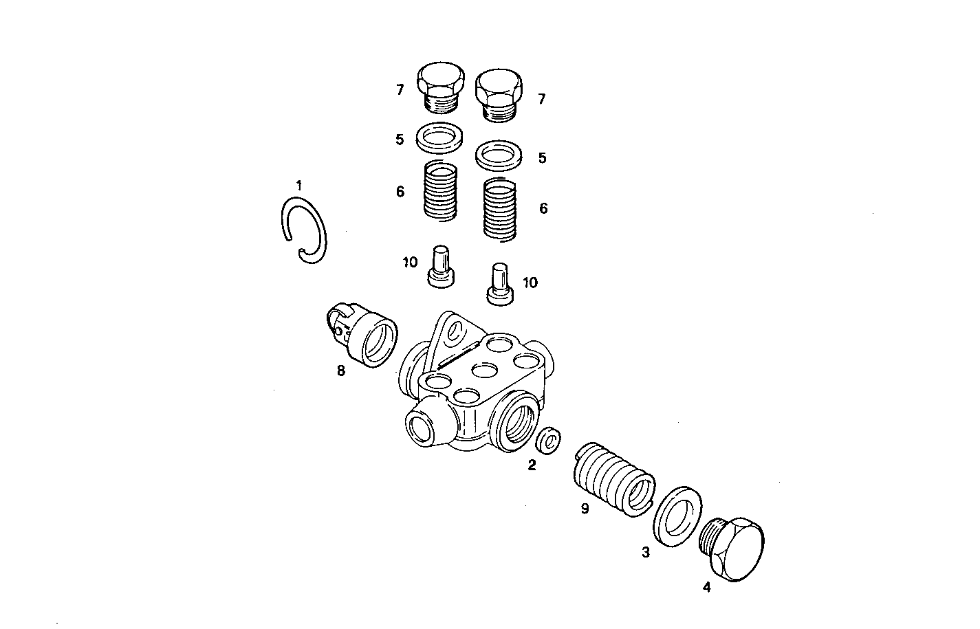 Iveco/FPT FUEL PUMP (COMPONENTS)