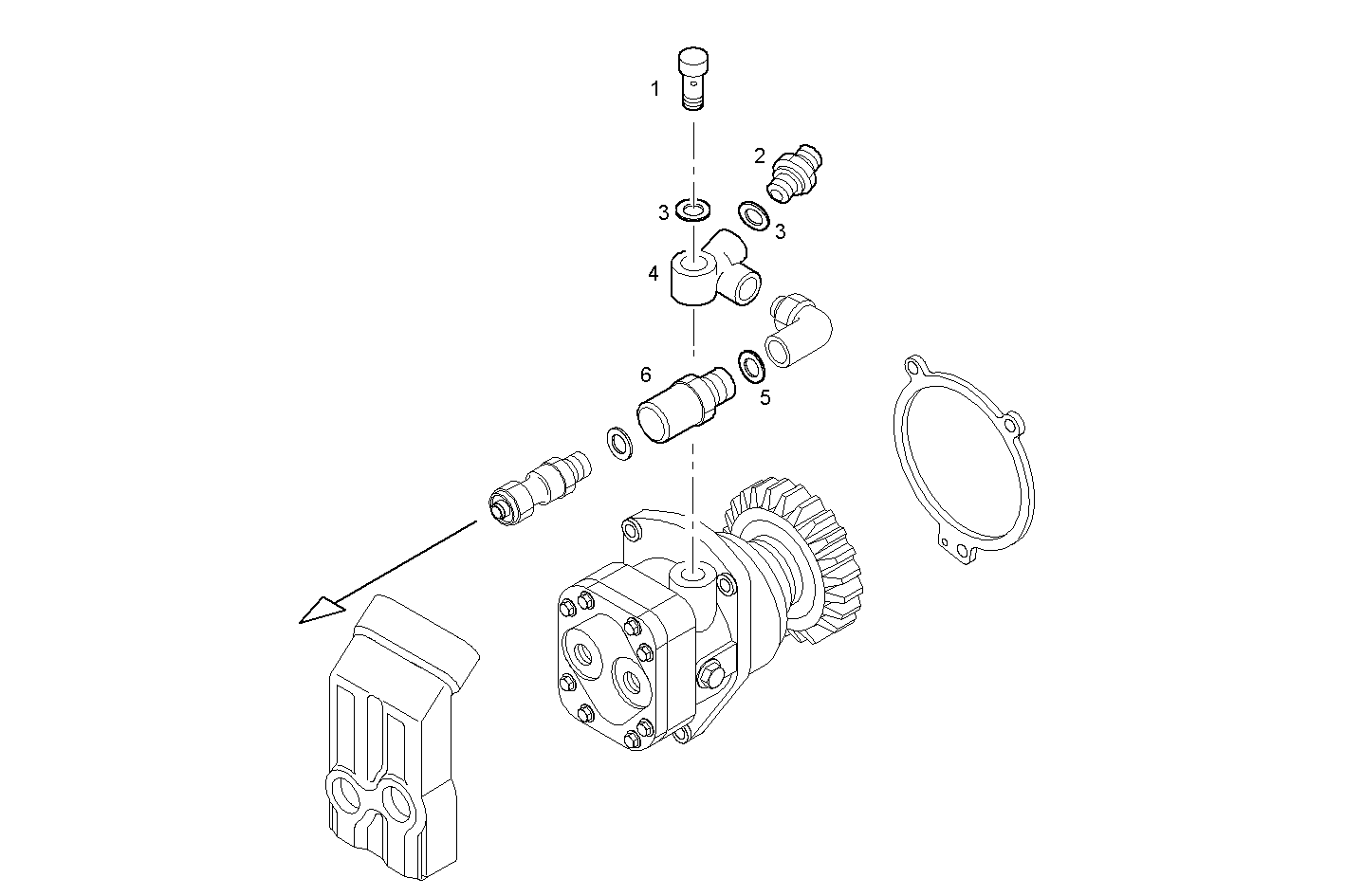 Iveco/FPT EXCESS PRESSURE RELIEF VALVE