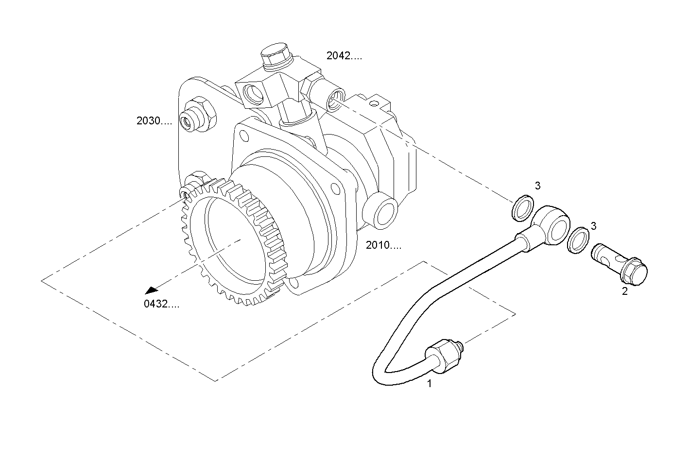 Iveco/FPT FUEL LINES - TANK RETURN PIPE