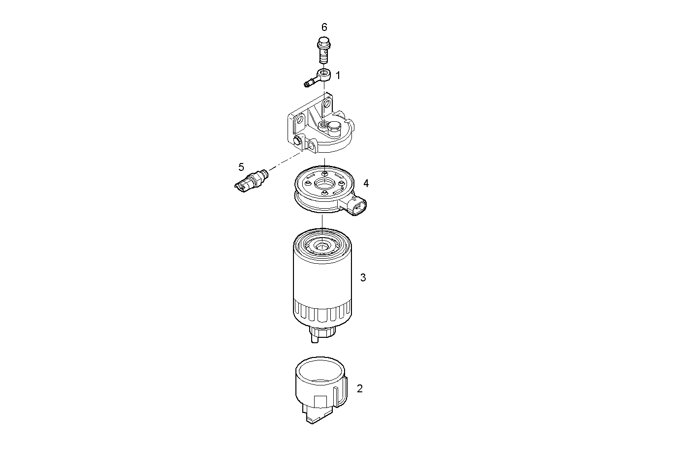 Iveco/FPT FUEL FILTER (COMPONENTS)