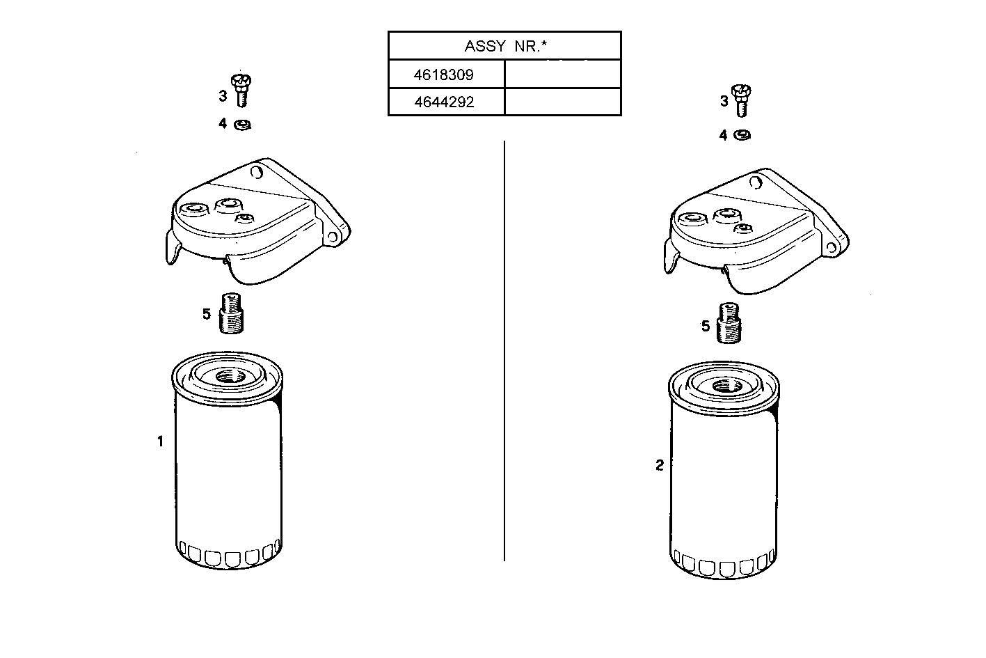 Iveco/FPT FUEL FILTER (COMPONENTS)