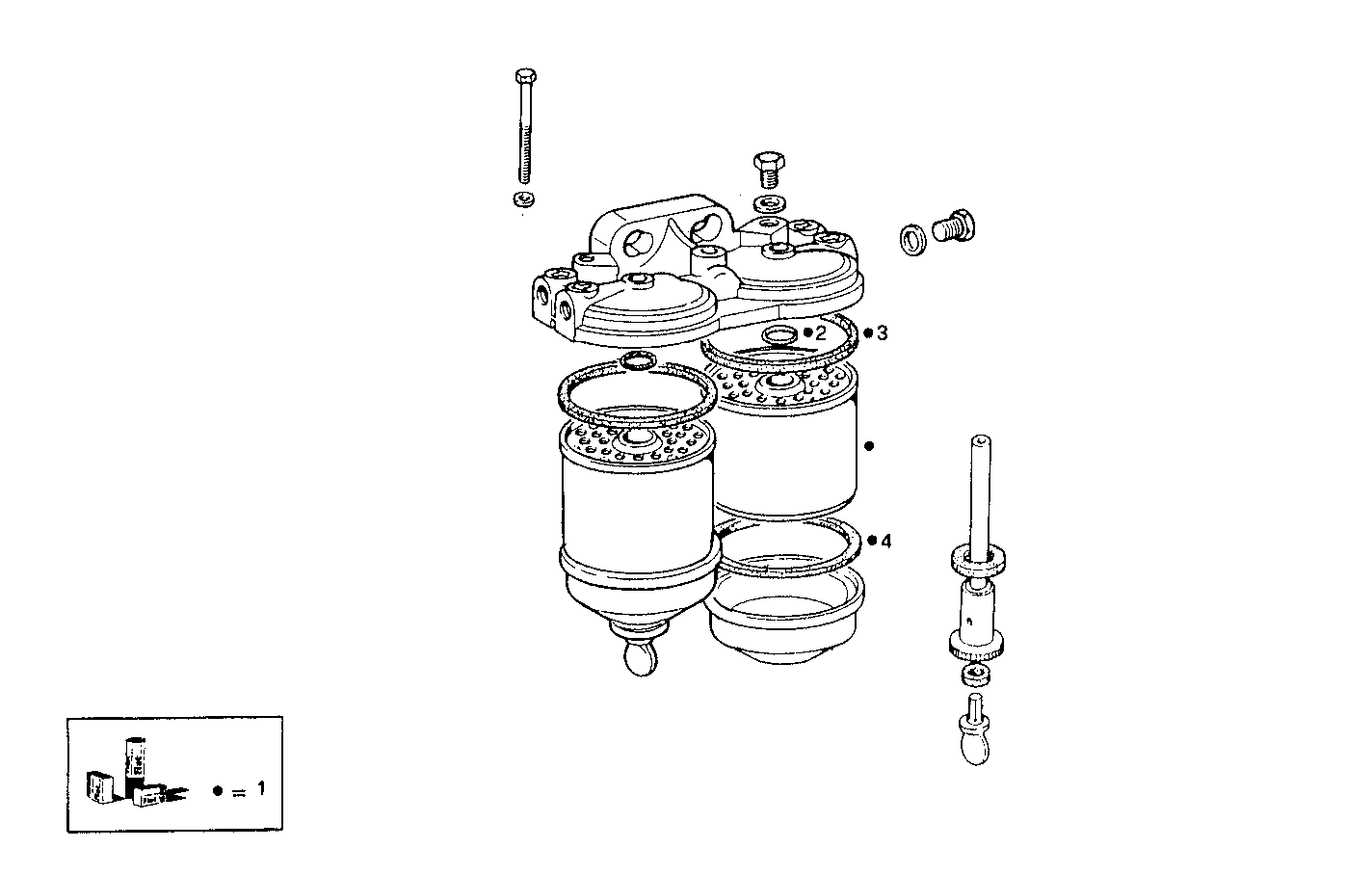 Iveco/FPT FUEL FILTER (COMPONENTS)