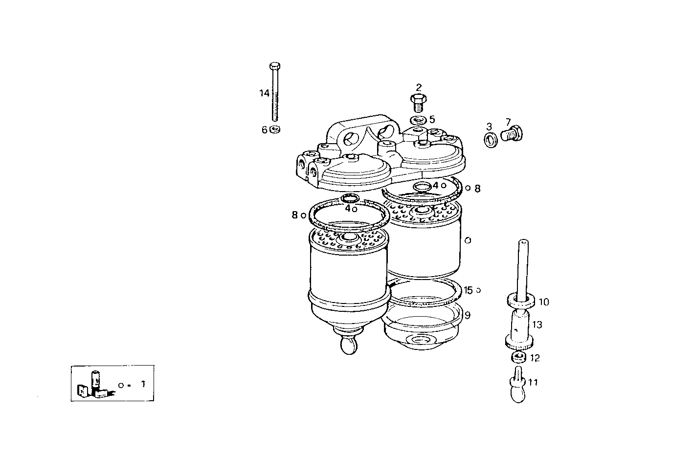 Iveco/FPT FUEL FILTER (COMPONENTS)