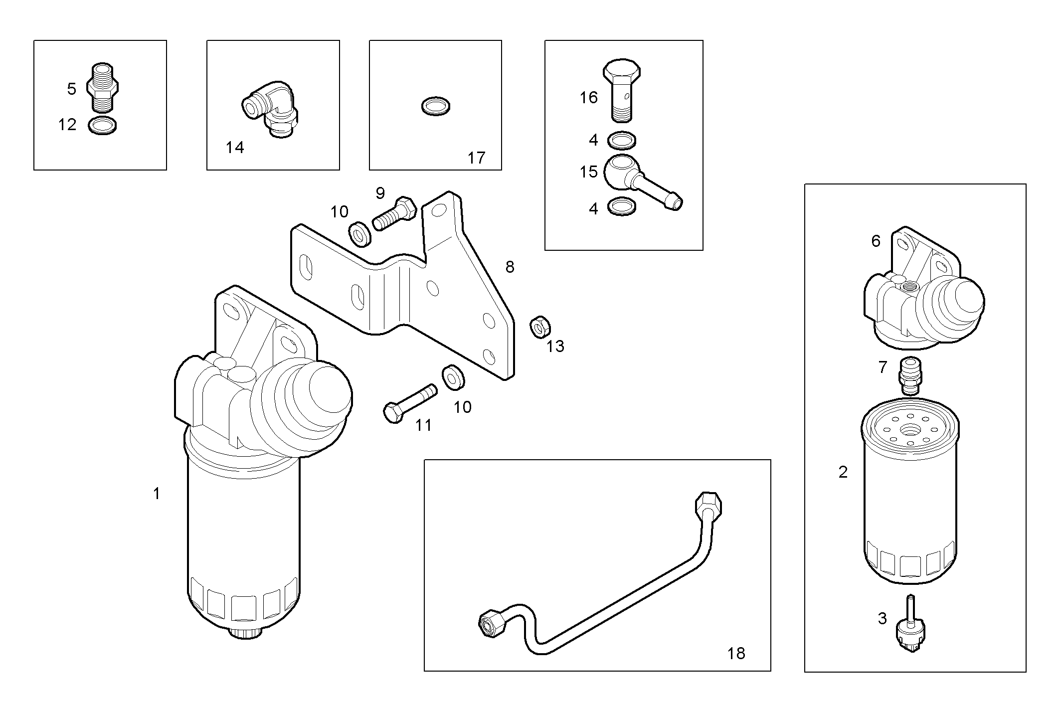 Iveco/FPT FUEL PREFILTER