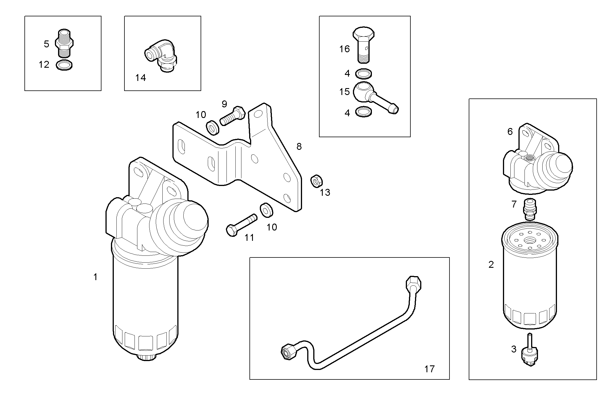 Iveco/FPT FUEL PREFILTER