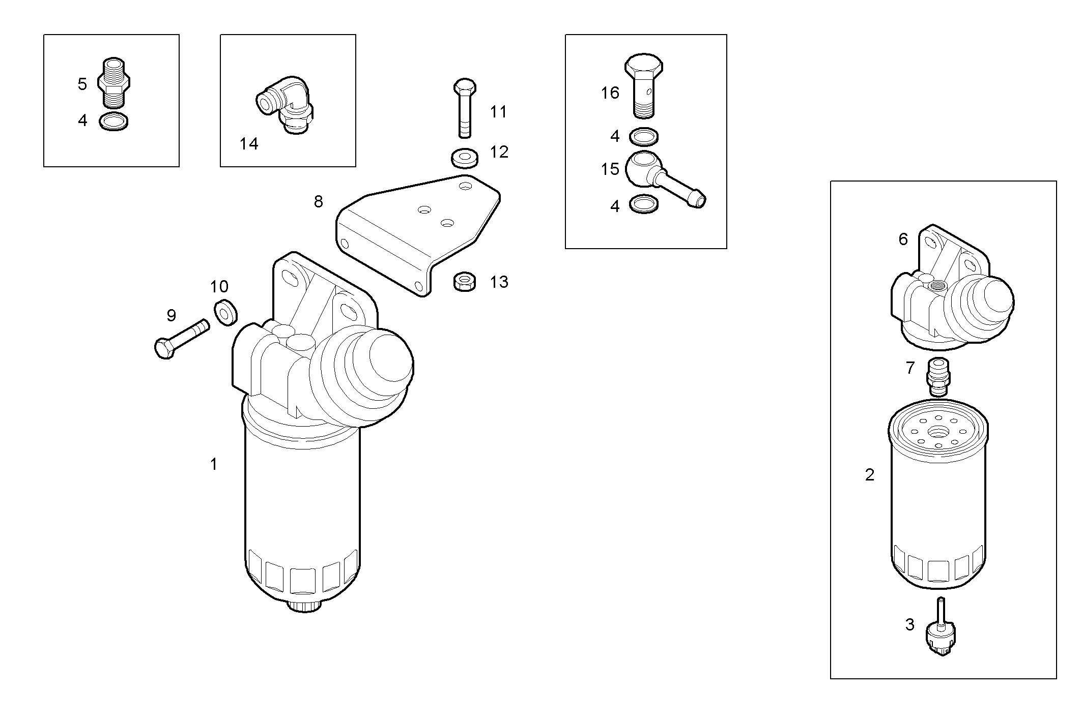 Iveco/FPT FUEL PREFILTER