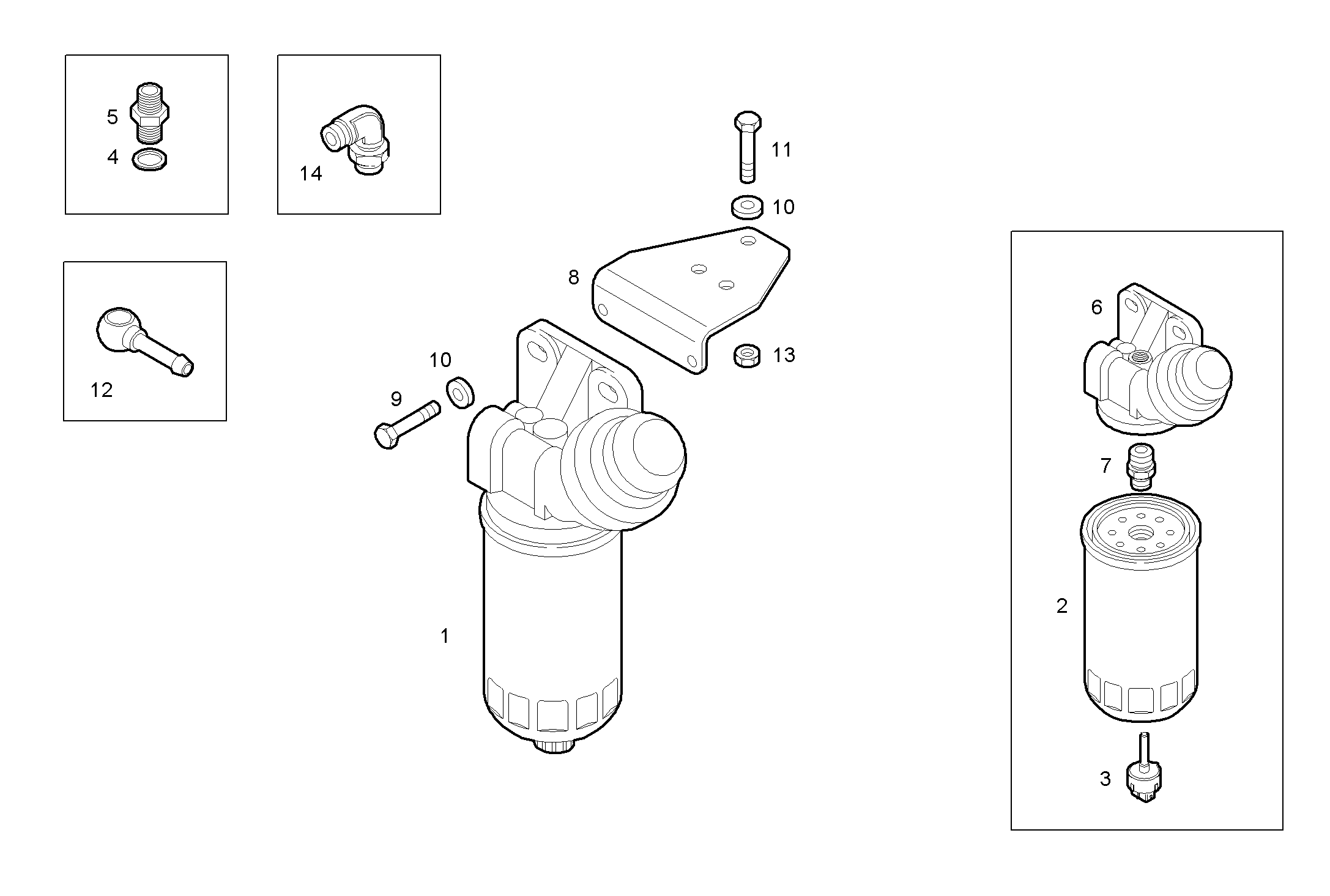 Iveco/FPT FUEL PREFILTER