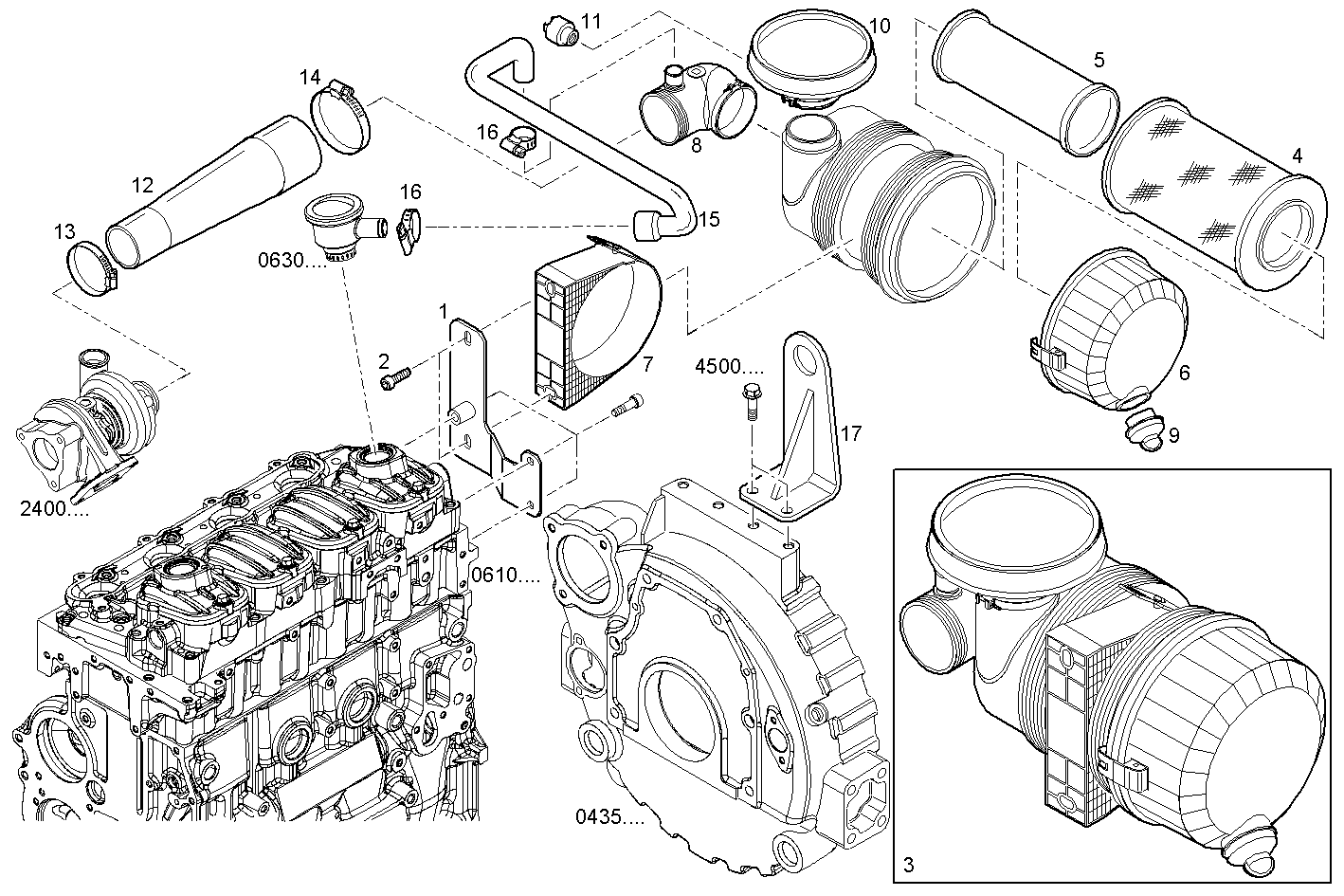 Iveco/FPT AIR CLEANER