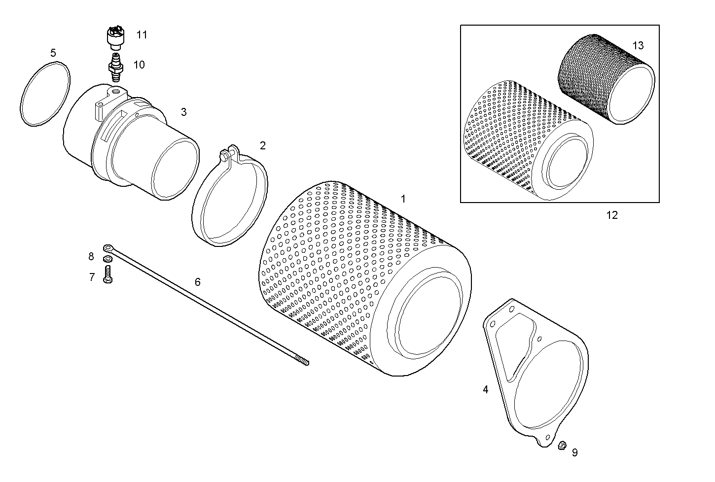 Iveco/FPT AIR CLEANER