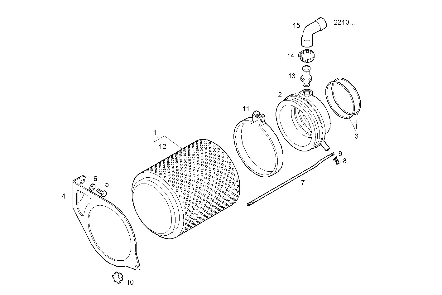 Iveco/FPT AIR CLEANER