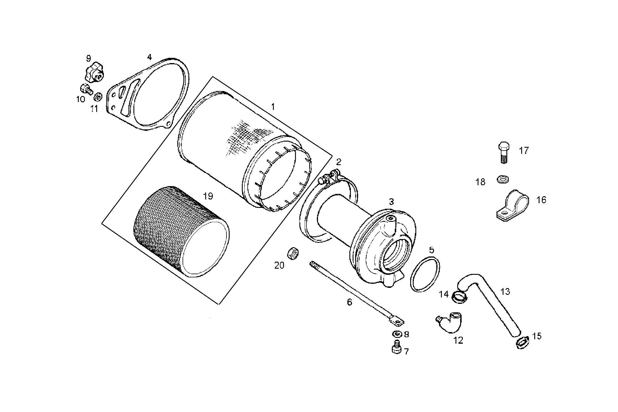 Iveco/FPT AIR CLEANER