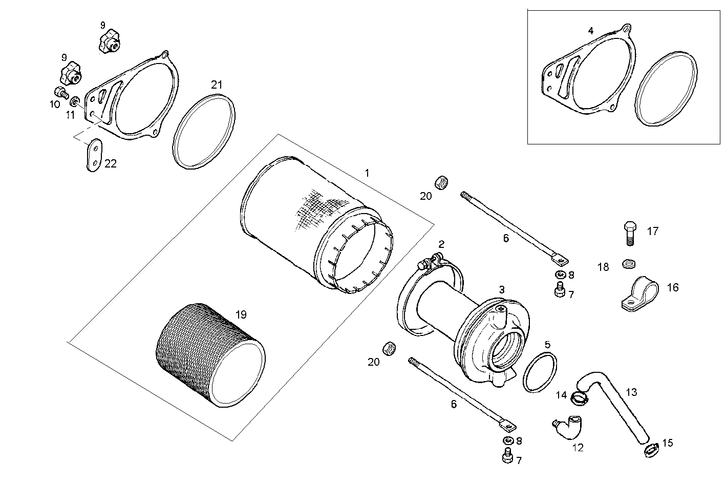 Iveco/FPT AIR CLEANER