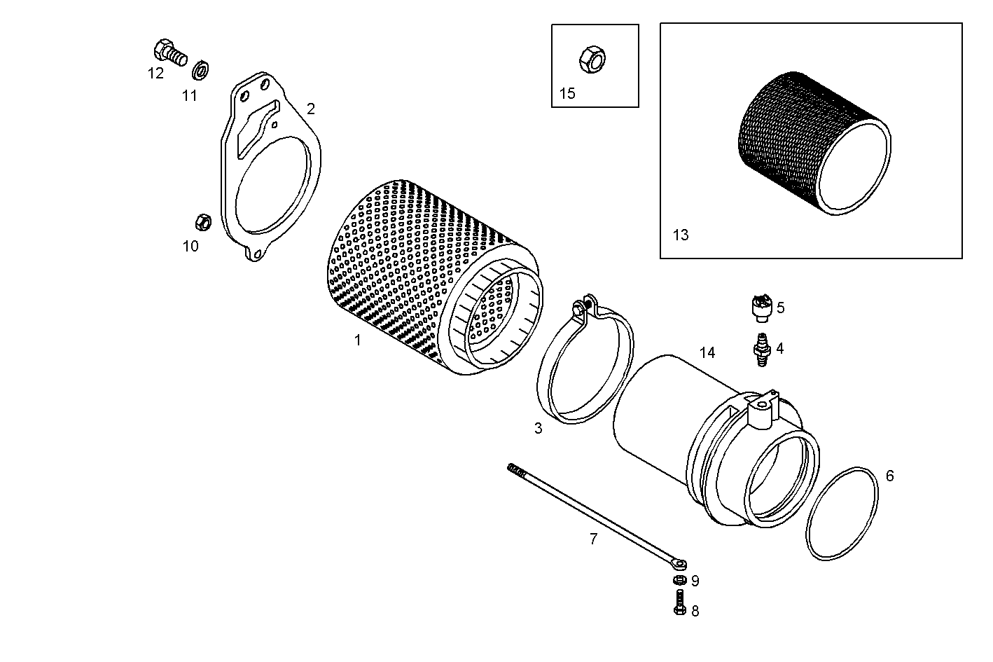 Iveco/FPT AIR CLEANER