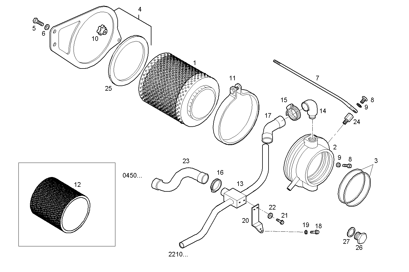 Iveco/FPT AIR CLEANER