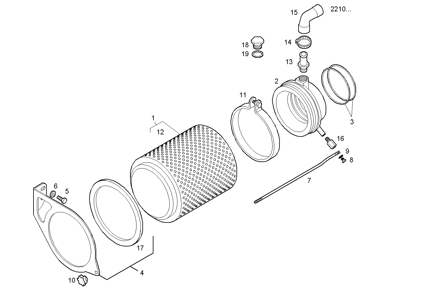 Iveco/FPT AIR CLEANER