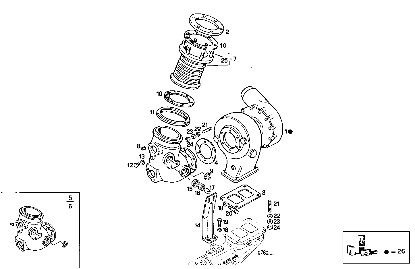 Iveco/FPT TURBOCHARGER