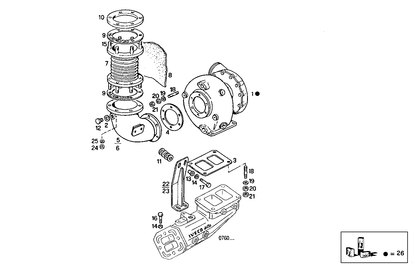 Iveco/FPT TURBOCHARGER