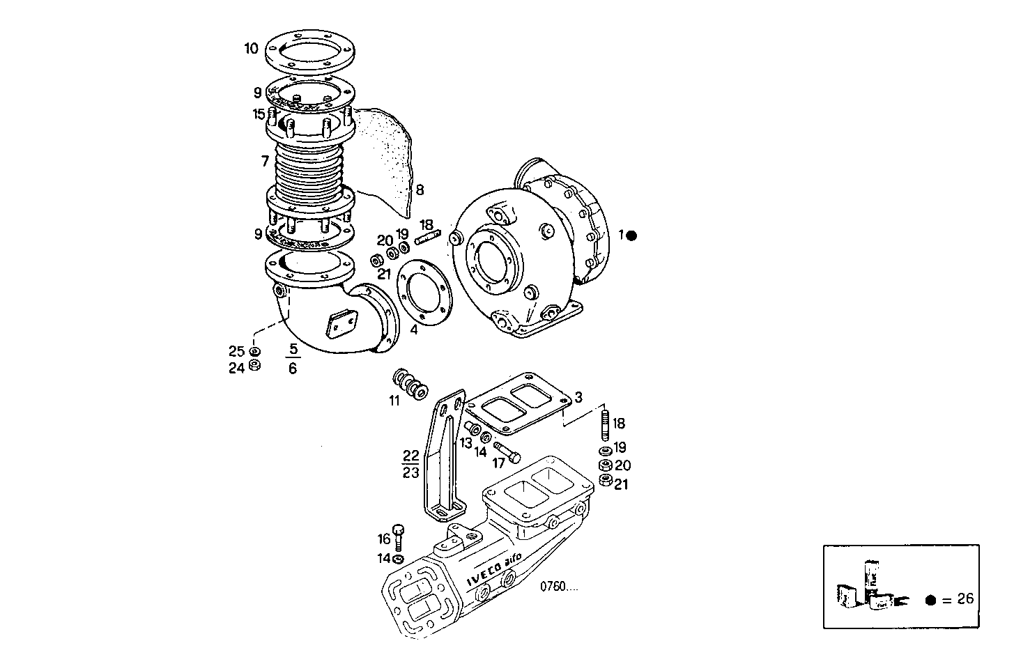 Iveco/FPT TURBOCHARGER