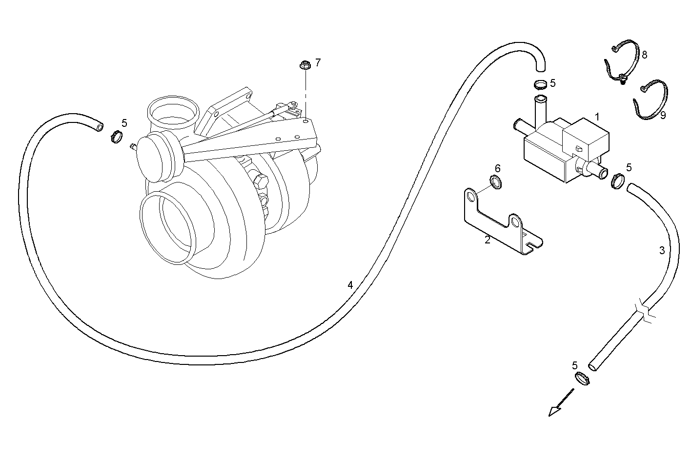 Iveco/FPT CONTROL VALVE